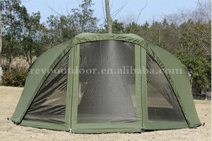 Tente reves avec panneau frontal en Fiber de verre, parapluie de pêche à la <span class=keywords><strong>carpe</strong></span>, résistante au vent - Product Image 3