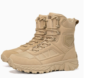 Bottes tactiques de sécurité pour hommes en cuir de vachette et daim, idéales pour la <span class=keywords><strong>randonnée</strong></span> en forêt, le camping et les sports de plein air - Modèle TSB07 - Product Image 5