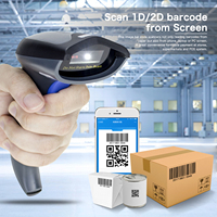 Netum-Escáner de código de barras, escáner automático 2D QR para Bluetooth, USB, inalámbrico, directo del fabricante
