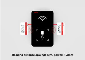 Lecteur de cartes intelligent de bureau RFID ultra-haute fréquence VD-67S alimenté par USB pour l'émission et la lecture de cartes - Product Image 5
