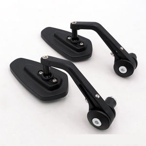 Rétroviseur latéral en aluminium, 7/8 ", 22mm, pour vtt, vélo, croiseur, hachoir et vtt, fin de barre, pour Sidecar, Ducati, Aprilia, victoire et <span class=keywords><strong>Triumph</strong></span> - Product Image 3