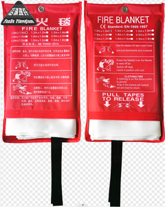 Utilisation d'urgence de couverture de feu ignifuge de fibre de verre pour l'isolation thermique et l'évasion de lutte contre l'incendie - Product Image 4