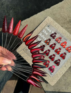 Vernis à ongles en gel de haute qualité 12ml Gel UV Ensemble complet 16 couleurs rouges Vernis à ongles en gel pour les yeux de chat Marque privée Professionnel pour l'art des ongles - Product Image 3