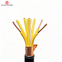Cable de Control Blindado de PVC KVVVP2 de Alta Calidad, 450/750V, Multifilar de Cobre, IP44, para Ingeniería de Automatización Industrial