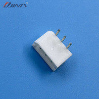 Connecteur mâle JINDA 5264-3AW 2,5 mm 3 pas en laiton étamé pour câble-à-carte, prise de montage sur carte 3A 250V pour application PCB