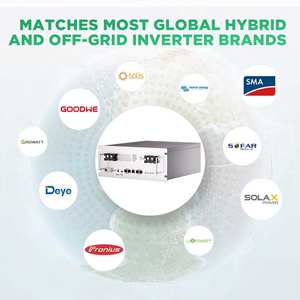 מפרש סוללת lifepo4 <span class=keywords><strong>100ah</strong></span> 200ah 314ah 51.2v 16kwh 10kwh 5kwh 5kwh 5kwh אחסון סוללת ליתיום לשימוש ביתי - Product Image 3