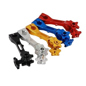 Palanca de Freno para Motocicleta Compatible con <span class=keywords><strong>Yamaha</strong></span> KB KB-1564, Aleación de Aluminio, Estrella de Cinco Puntas, Brazo Oscilante Trasero, Estilo Universal - Product Image 2