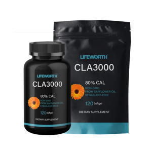 LIFEWORTH minyak bunga kustom asam Softgel kapsul terkonjugasi asam Linoleic (<span class=keywords><strong>CLA</strong></span>) - Product Image 2