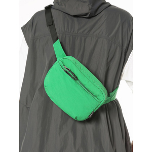 Nueva Bolsa de Cintura/Pecho/Cruzada Unisex de Nailon con Cierre, para Ciclismo, Deportes, Senderismo, Pequeña Bolsa para Teléfono - Product Image 4