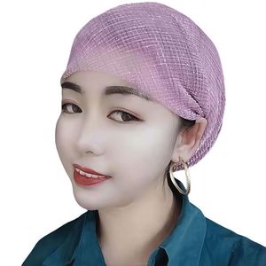 Voile musulman africain en maille pour femme, respirant, écologique, doux et élastique, pour toutes les saisons - Product Image 2