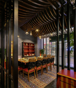 Restaurante <span class=keywords><strong>Vip</strong></span> y salón, conjunto de comedor de Metal, restaurante y Patio - Product Image 6