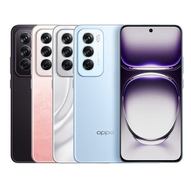 High Quality Oppo Reno 12 5G Smartphone 6.7" AMOLED 120Hz Display 80W Fast Charging Unlocked No Scratch LTE French Spanish