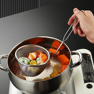 Colador de olla caliente montado en la pared de acero inoxidable 304, colador de <span class=keywords><strong>carne</strong></span> colgante de olla caliente picante, colador de freír - Product Image 3