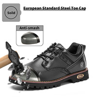 JIANKUN baskets imperméables en cuir nubuck personnalisées pour hommes chaussures de sécurité de haute qualité à bout en acier anti-écrasement et légères pour l'hiver