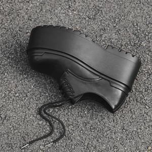 High-quality Fashionable Mesh Upper Italian Breathable Lightweight Retro <b>Waterproof</b> Upper Flat-bottom Wedding Business <b>Shoes</b> - Product Image 4