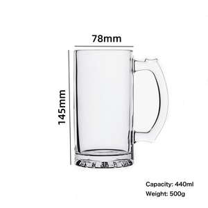 Vente en gros de mugs à bière en <span class=keywords><strong>verre</strong></span> personnalisés avec logo MDS, sublimation, 440 ml, 500 ml, 600 ml, 1 litre, style <span class=keywords><strong>anis</strong></span> étoilé, personnalisés - Product Image 6