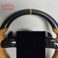 Volants en cuir en fibre de carbone pour mercedes-benz 2020 nouveaux modèles CLS GLE W213 W238 W205 W222 W463 W167 G63 classe C C63