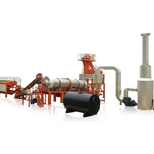 road construction China manufacturer drum asphalt mixing plant equipment