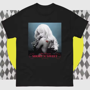 T-shirt Sabrina Carpenter Album Short N' Sweet da donna, abbigliamento estivo femminile Y2K, moda Harajuku, streetwear casual - Product Image 5
