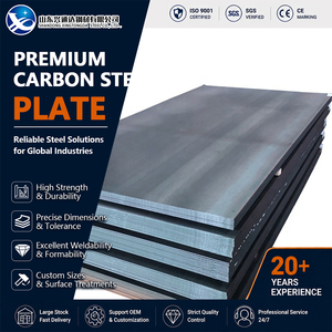 Shot Blasting Hot Rolled Quenched 50mm 2000mm Plasma <b>Cutting</b> EN 10025 Carbon Steel Plate for Engineering - Product Image 1