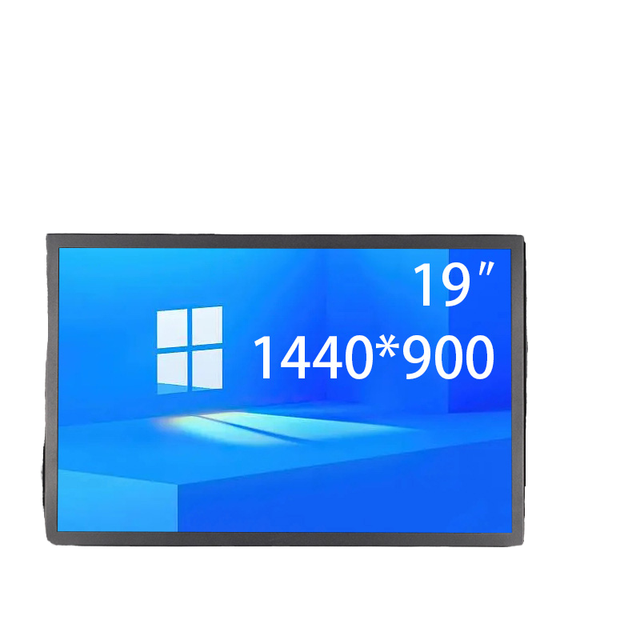 19 Inch Widescreen Capacitive Touch Screen Open Frame Monitor  VGA Desktop Industrial Computer with IPS Panel New Product