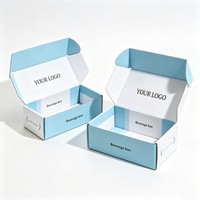 Boîte d'emballage en papier biodégradable personnalisable, recyclable, en gros, pour boissons, soda, eau, bière, jus