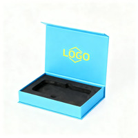 Scatola Regalo Magnetica Riciclabile con Logo Personalizzato, Imballaggio Rigido in Cartone per Accessori Telefoni Cellulari, Laminazione Opaca con Vantaggi UV