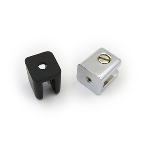 Bathroom Metal Glass Clamp <strong>Bracket</strong> Shelf Support Pins Glass <strong>Clip</strong> Holder - Product Image 3