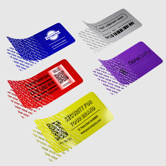 Transfer Tamper Evident Security Warranty Void if Removed Tape Seal Label Stickers