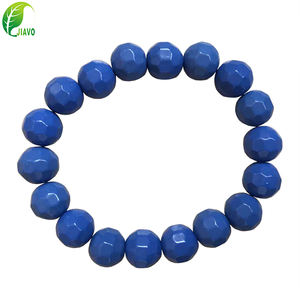 Pulseira frisada unissex elástica de 10mm, pulseira colorida redonda para eliminar a fadiga e a dor nas articulações - Product Image 3