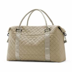 Puffy Travel Duffle <b>Bag</b> for Women Weekender <b>Overnight</b> <b>Bag</b> with Gym with Wet Pocket for Labor and Delivery - Product Image 1