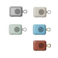 Mini haut-parleur Bluetooth BT 5.3 5W, caisson de basses sans fil portable, TWS, TF, USB, rechargeable, lecteur de musique d'extérieur et domestique, Boombox
