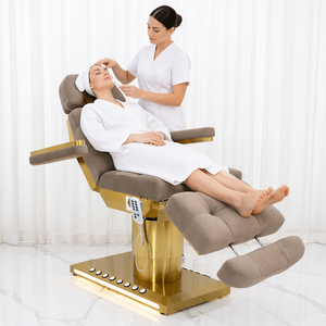 Lit de massage <span class=keywords><strong>électrique</strong></span> en acier inoxydable de style Camilla, design italien, pour spa et salon haut de gamme - Product Image 5