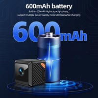 Mini Cámara Inteligente Inalámbrica HD 1080P, Sin Enchufe, Visión Nocturna Remota, Cámara de Seguridad para el Hogar con Conectividad WiFi