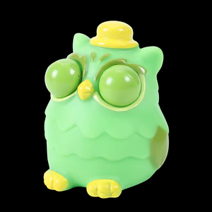 Jouet anti-stress en PU personnalisé OEM avec yeux d'hibou qui sortent, pour garçons et filles de 14 ans et plus, jouet promotionnel en gros - Product Image 4