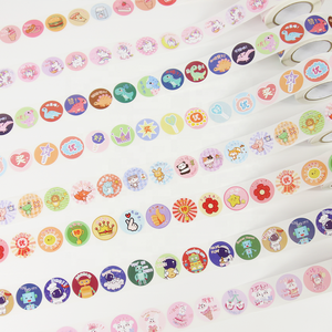 KY-C160 Op Maat Afdrukken Kinderen Meisjes Schattige Cartoon Herbruikbare Papieren Stickers Activiteitenboek Voor Kinderen Label - Product Image 4