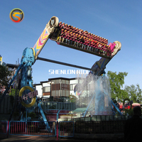 Manege pour forain carnaval frisson manèges parc d'attractions top spin ride à vendre