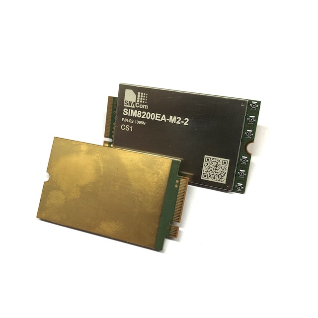 SIM8200EA-M2  SIMCOM IOT M2M 5G Module SIM8200EA-M2 Multi-Band 5G NR/LTE-FDD/LTE-TDD/HSPA Sub-6GHz M.2 Module SIM8200SIMCOM IOT
