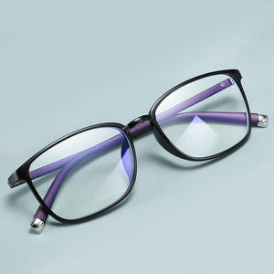 Nuevas gafas anti luz azul TR90 con montura cuadrada, gafas ópticas unisex para hombres y mujeres con protección contra la radiación YC041 - Product Image 4