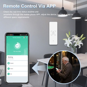 Sensor de Movimiento con Control por Aplicación <span class=keywords><strong>Wifi</strong></span> Tuya, <span class=keywords><strong>Detector</strong></span> de <span class=keywords><strong>Presencia</strong></span> Humana Wi-Fi para Seguridad del Hogar Inteligente, Alarma Inteligente para el Hogar - Product Image 6