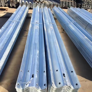 Ex-factory Price External W-beam Safety Guardrail Q235 Steel Engineering Grade Hot-<b>dip</b> Galvanized High-Intensity Traffic - Product Image 4