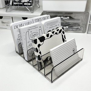 Organisateur de bureau rectangulaire sur pied, support de rangement multifonctionnel pour fournitures de bureau - Product Image 3