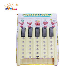 WINSUN Cuatro Balones de Baloncesto Consecutivos, Balón de Baloncesto Deportivo Inflable, Juego Inflable - Product Image 2