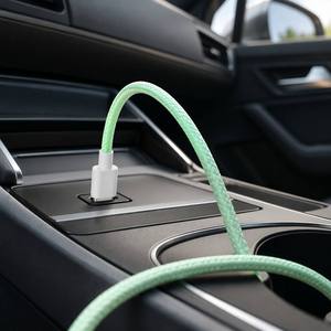 สายชาร์จเร็ว 60W Pd Usb C to Type C 3A สายถักไนลอน ทองแดงแท้ สำหรับโทรศัพท์ แท็บเล็ต Macbook Android Ios - Product Image 3
