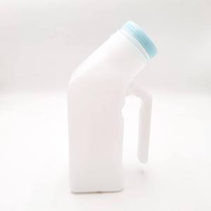 2024新款塑料防溢便携式螺旋发光黑暗尿液收集器瓶 - Product Image 1