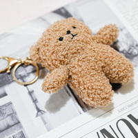 Usine de jouets en peluche : Jouet en peluche anime doux, pendentif animal en peluche mignon, porte-clés personnalisé délicat pour la décoration quotidienne