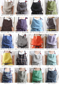 Tạp dề vải lanh 100% tự nhiên, dài, trơn, dùng cho nhà bếp, tiệm làm đẹp, in chuyển nhiệt tùy chỉnh, nhiều màu sắc - Product Image 6