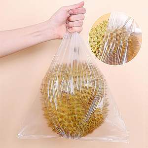 Clear Plastic Produce Roll Bags, Food Storage Flat Bags for <b>Fruits</b>, Vegetables, Bread, Baby Food and Snack Packaging - Product Image 5