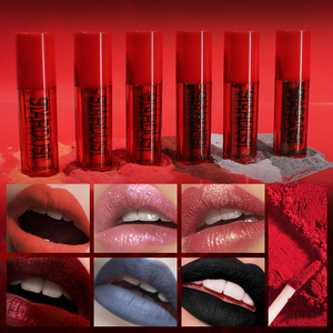 MLSMILE Diamante <span class=keywords><strong>Matte</strong></span> Para Glitter Batom Líquido Sexy Shimmer Longa Duração <span class=keywords><strong>Lip</strong></span> <span class=keywords><strong>gloss</strong></span> Impermeável Metálico Pear <span class=keywords><strong>lipTint</strong></span> - Product Image 3