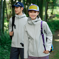 Veste personnalisée pour homme, veste à capuche pour jeunes, veste imperméable et coupe-vent, logo personnalisé, veste à capuche chaude et élastique